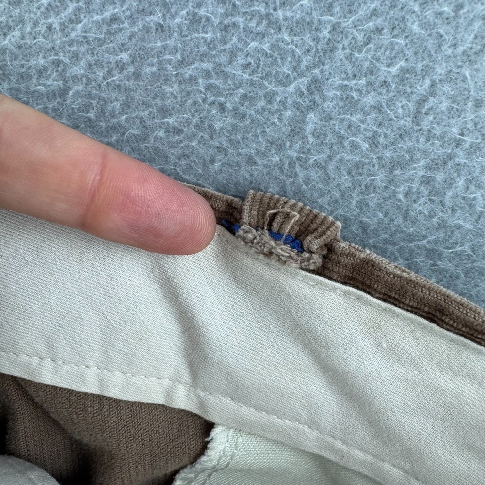 Vintage Big Mac Work Pants Mens 38 (Fits 37x29) Brown Corduroy 80s Made in USA - Picture 15 of 16